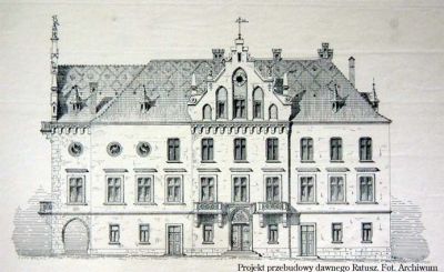 Projekt przebudowy dawnego Ratusza